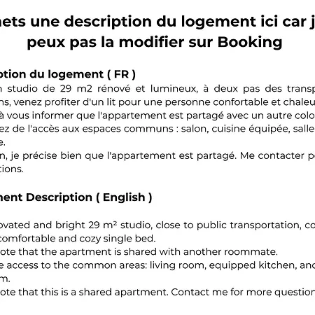 La Capsule Colocation Partage A Deux Personnes Maximum Проживание в семье