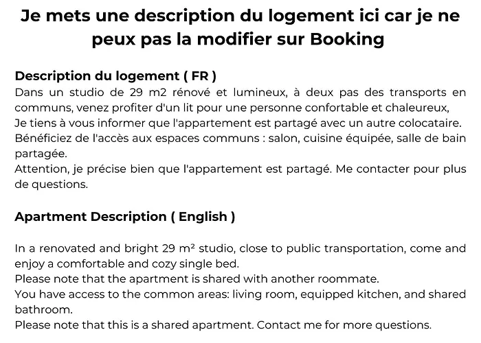 La Capsule Colocation Partage A Deux Personnes Maximum Privatunterkunft
